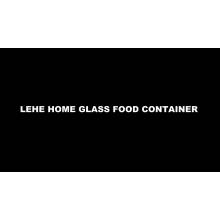 LeHe housewares high borosilicate glass storage food meal prep containers lunch box with PP lid